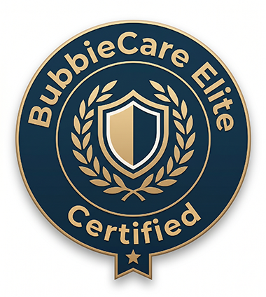 BubbieCare Elite Certification Badge